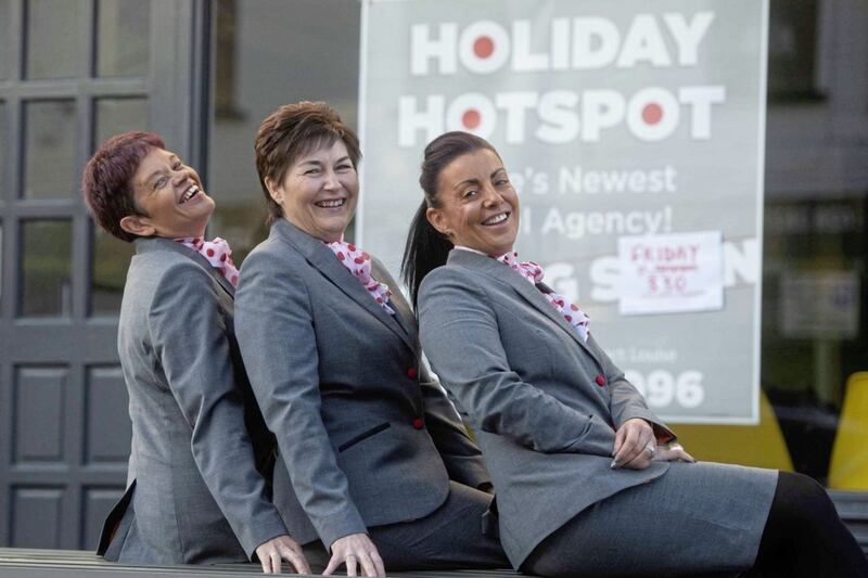 Three former Thomas Cook staff opt to fly solo in new 'Holiday Hotspot' in Larne