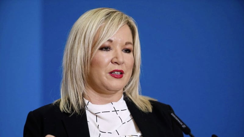 Michelle O&#39;Neill said an &#39;intervention&#39; was required but did not specify when. Picture by Kelvin Boyes/Press Eye/PA Wire 