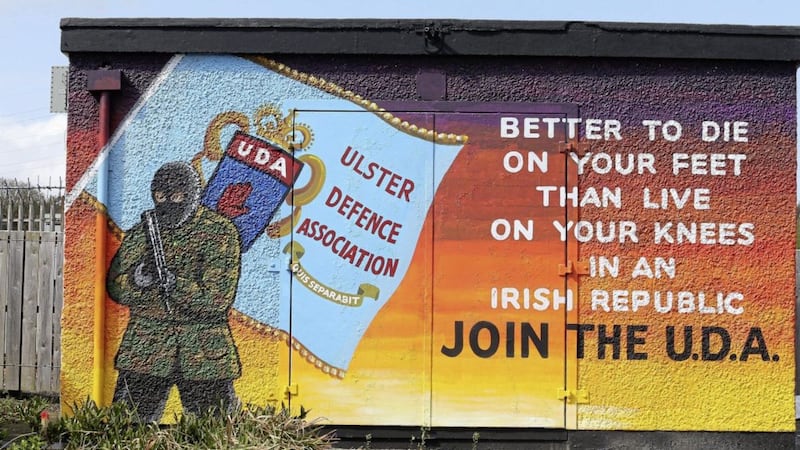 A branch of the UPRG, the political wing of the UDA, has called for the Good Friday Agreement to be scrapped. Picture by Mal McCann 