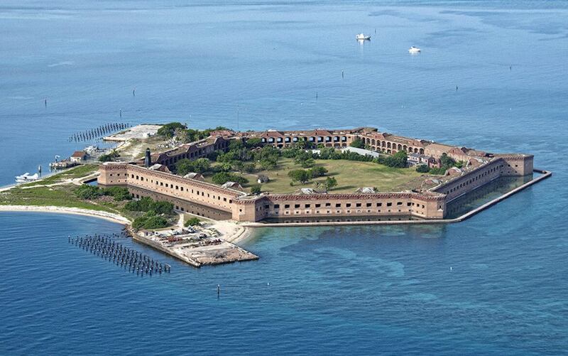Fort Jefferson in Dry Tortugas National Park 