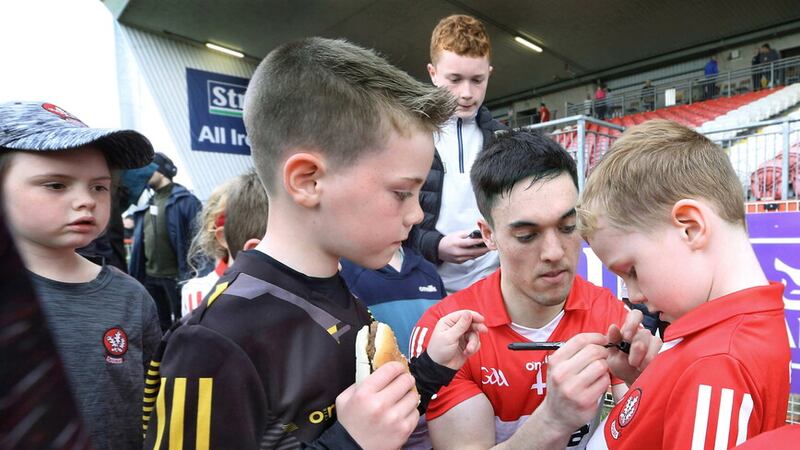 Conor McCluskey has had an outstanding campaign so far for Derry. Picture by Margaret McLaughlin