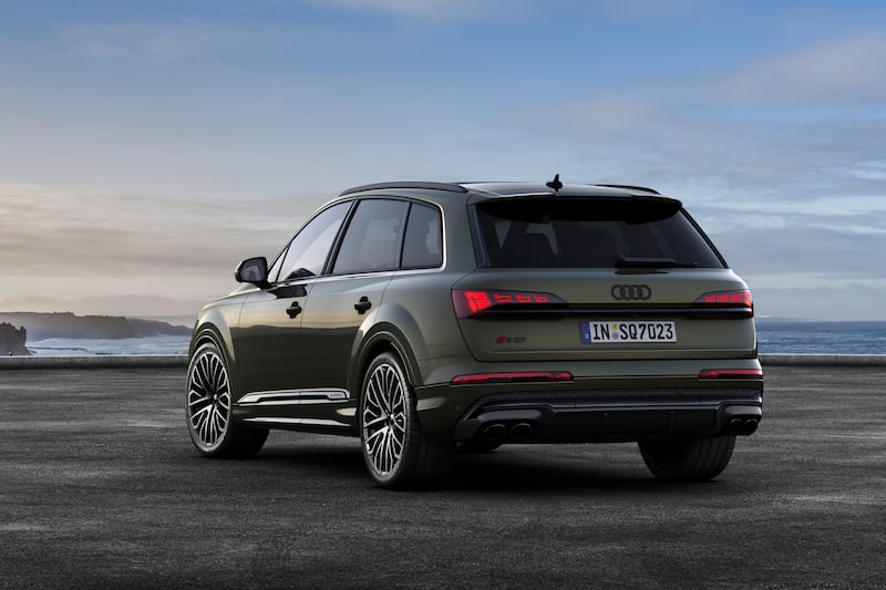 A sportier SQ7 also continues to be available. (Audi)