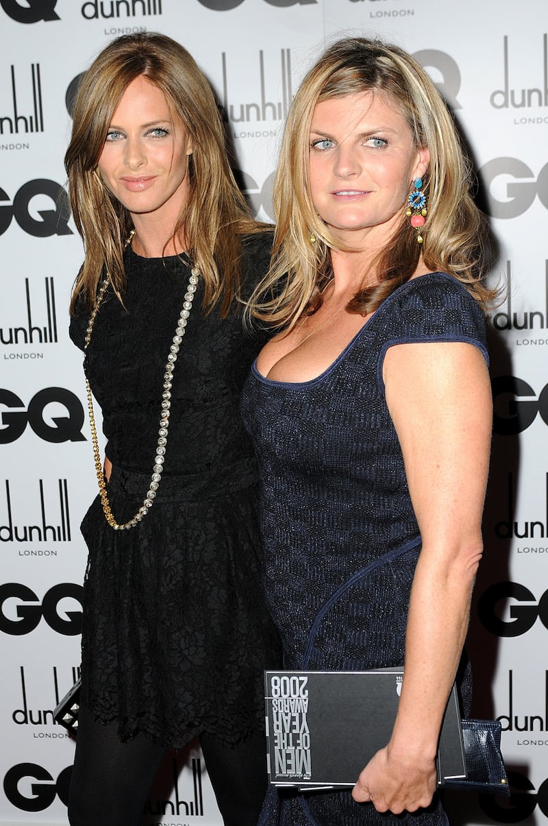 Trinny Woodall (L) and Susannah Constantine (Zac Hussein/PA)