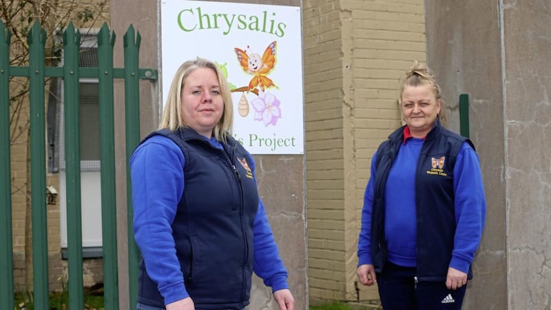 Ruth McKeever and Linda Duffy of Chrysalis Women&#39;s Centre. Picture by Mal McCann 