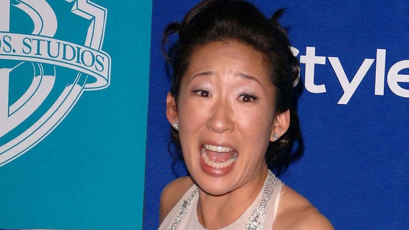 Sandra Oh shared an image of her make-up process while Kristen Bell and Lady Gaga posted snaps of their pre-Globes food.