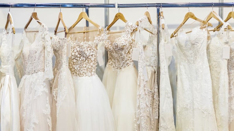 Lynette has started wedding dress shopping - but don&#39;t ask her about the big day&#39;s theme... 