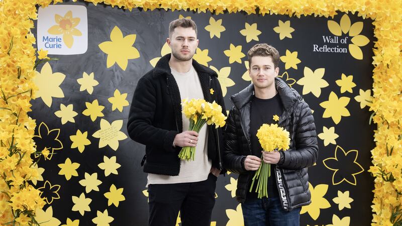 The London Wall of Reflection has been set up on London’s South Bank by end of life charity Marie Curie and is supported by Curtis and AJ Pritchard