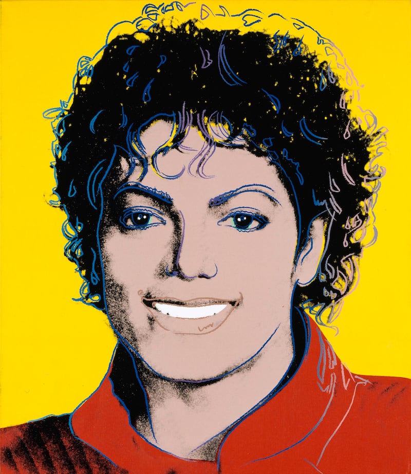 Michael Jackson (1984) by Andy Warhol (National Portrait Gallery)