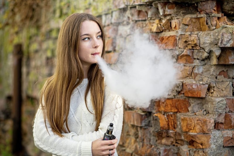 Vaping has replaced smoking cigarettes as a teenage vice 