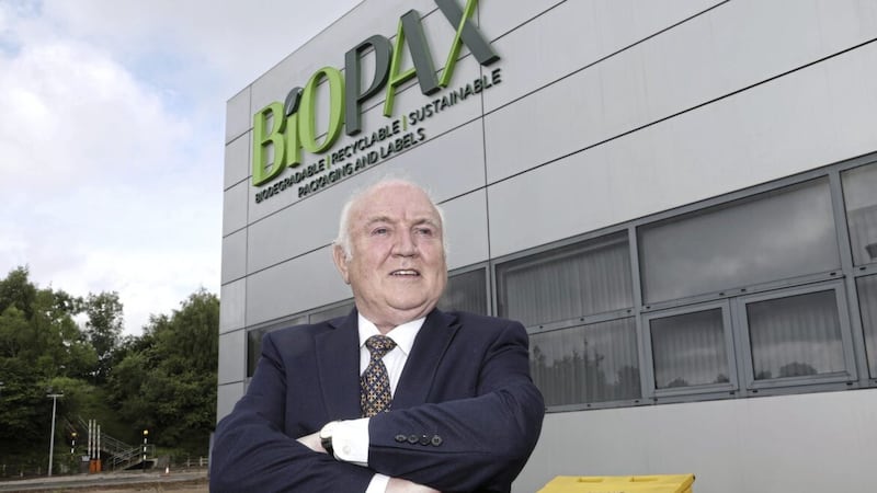 Serial entrepreneur Terry Cross is investing &pound;47 million into new packaging business Biopax, creating 169 jobs. Picture: Hugh Russell 