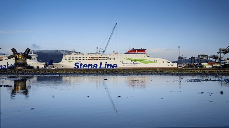 Stena Line's new Edda boat, which it launched in Belfast in March.