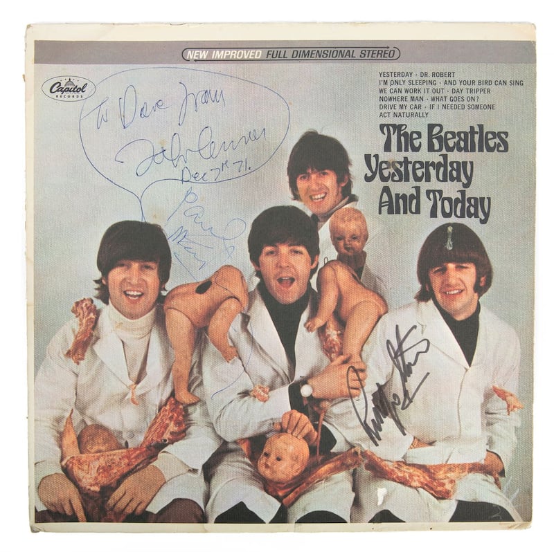 Beatles record sold