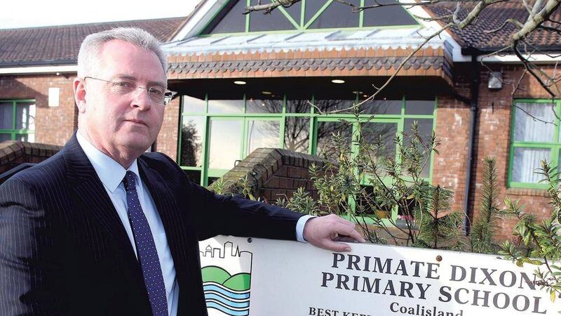 Se&aacute;n Dillon, principal of Primate Dixon Primary School, said the drugs find was an issue of great &quot;concern and anger&quot; 
