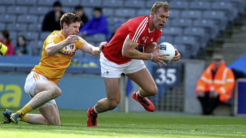 Conor Grimes makes his first start for Louth since 2016 tonight 