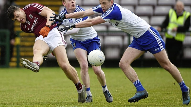 Conor Boyle (right) is a doubt for Monaghan&#39;s clash with Tyrone. 