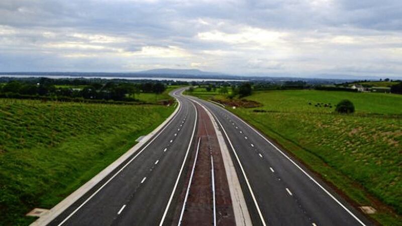 A new section of the A6 from Toome to Randalstown is due to open next month 