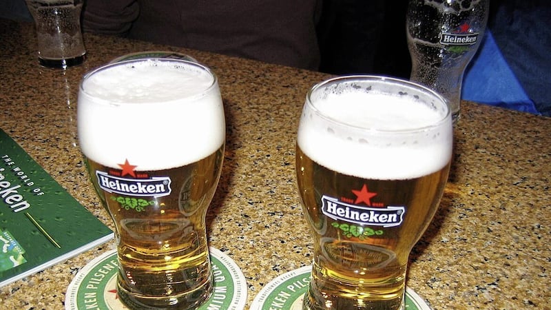 Dutch brewer Heineken said the volume of beer it sold over the first half of 2023 was down 5.6 per cent year-on-year 