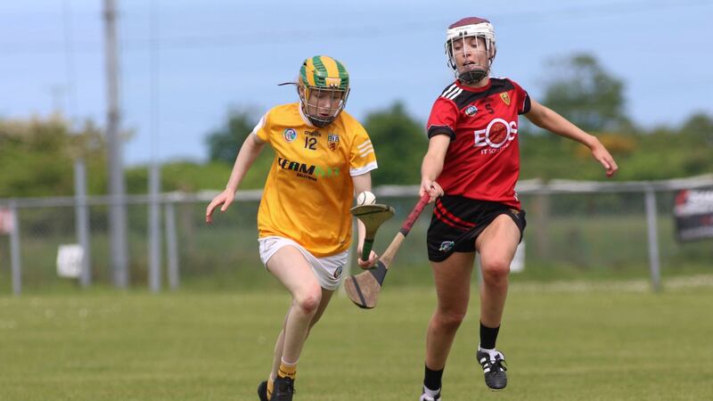 Antrim and Down shared the spoils at Ballycran a fortnight ago but face tough tests against Kilkenny and Galway respectively this weekend&nbsp;<br />Picture: Sean Paul McKillop