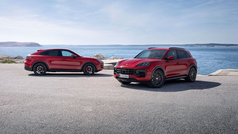 The new Cayenne SUV and Coupe GTS models are available to order now with deliveries expected in the summer. (Credit: Porsche Newsroom)