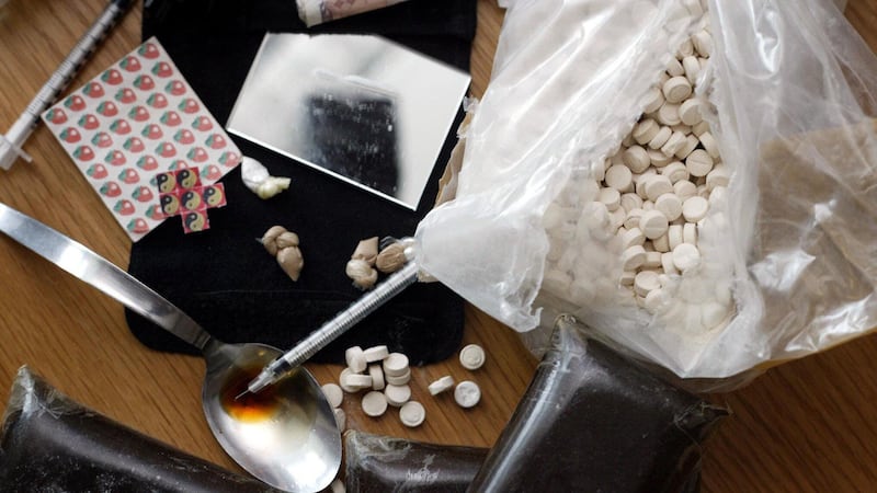 The number of drugs-related deaths has risen in NI, a new report has said (Paul Faith/PA)