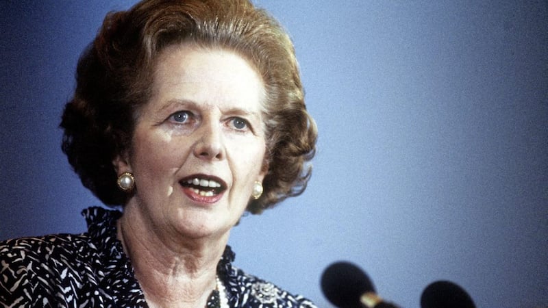 Margaret Thatcher described Northern Ireland as being as much a part of the UK as her own constituency, yet signed the Anglo-Irish Agreement. Picture: PA 