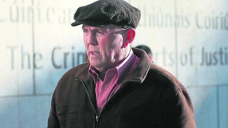 Thomas &lsquo;Slab&rsquo; Murphy arriving at the non-jury Special Criminal Court in Dublin for an earlier appearance. Picture by Niall Carson, PA