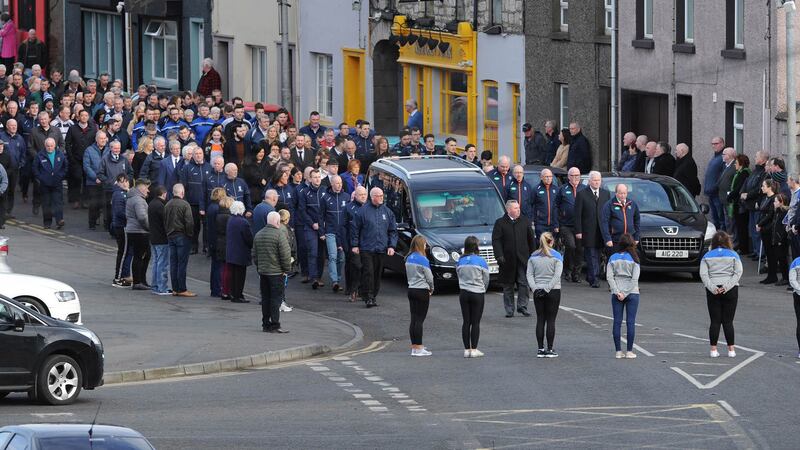 Gaels from across the Orchard County and further afield came to pay their respects to the highly regarded GAA man&nbsp;