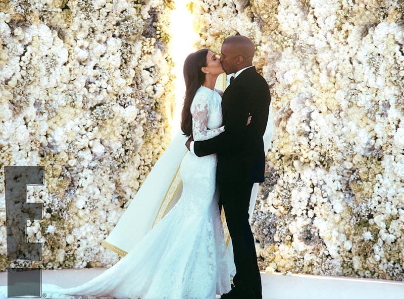 Kim and Kanye wedding