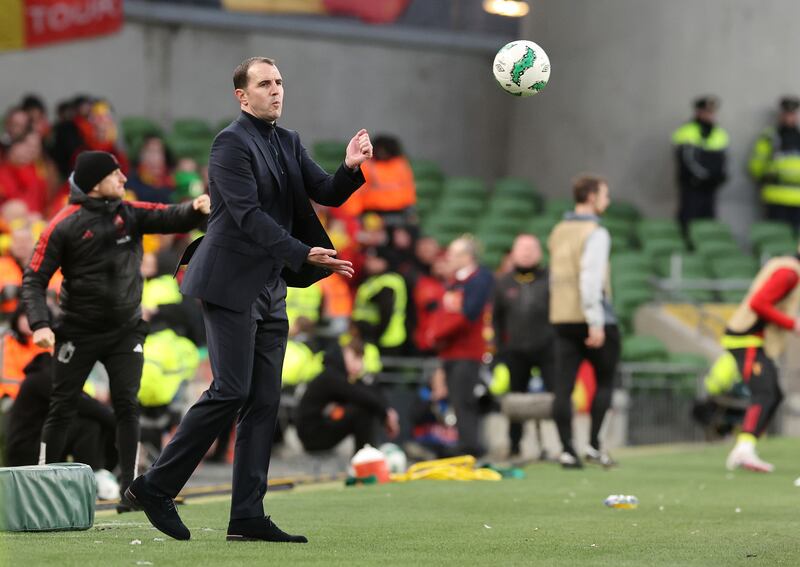 Republic of Ireland interim head coach John O’Shea saw his side push Belgium all the way
