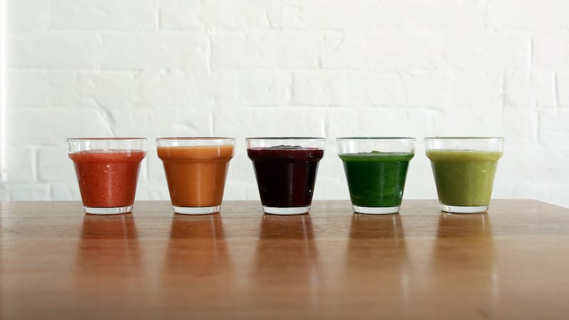 Niall McKenna's healthy juices
