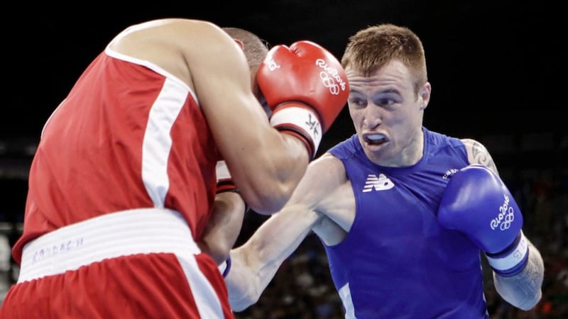 Steven Donnelly enjoyed a straightforward win over Gebrilla Kamara from Sierra Leone yesterday to set up a quarter-final showdown with Samoa&#39;s Henry Tyrell on Wednesday. Picture by PA 