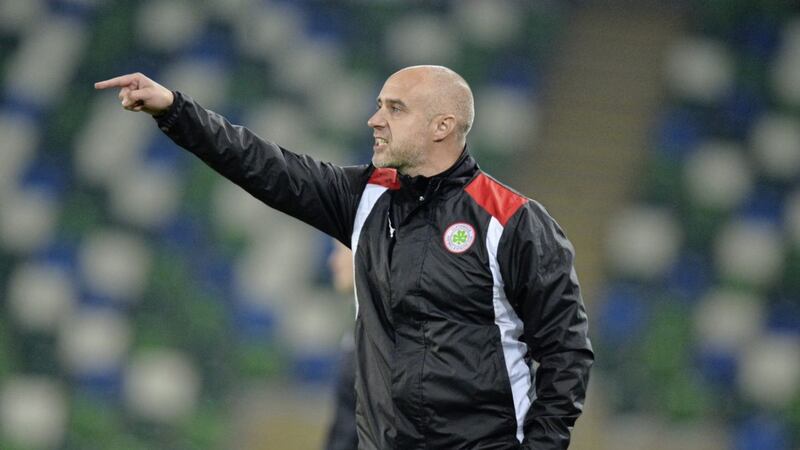 Gerard Lyttle&#39;s tenure as Cliftonville manager ended yesterday as he took the Sligo Rovers job 
