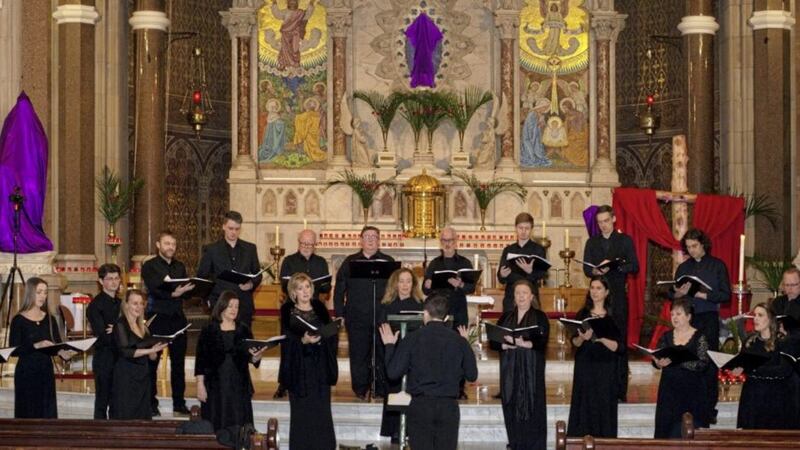 Cappella Caeciliana performed at Clonard Monastery in April. 