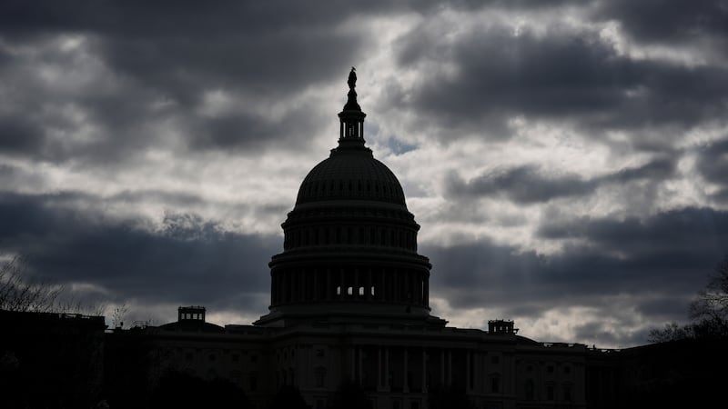 The late-night approval has avoided the need for a US government shutdown (AP)