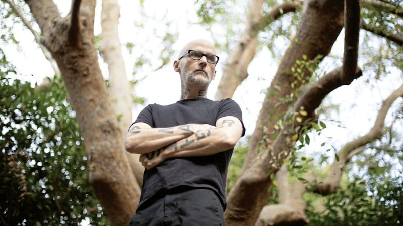 Moby, whose new self-narrated documentary Moby Doc and his latest album Reprise are released next month 