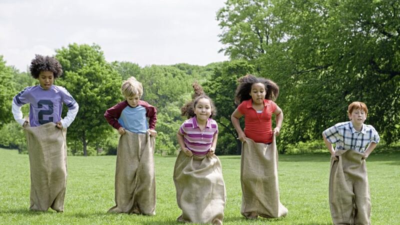 A simple school sports day sack race can turn some parents into shouty monsters 