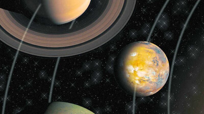 Planets are round, or nearly round, due to gravity 