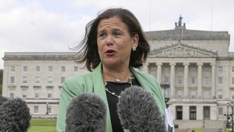 Sinn F&eacute;in leader Mary Lou McDonald. Picture by Hugh Russell 