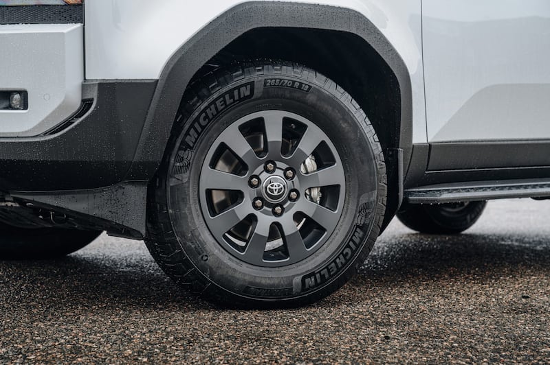 The new Land Cruiser features electronically controlled braking. (Credit: Toyota press UK)