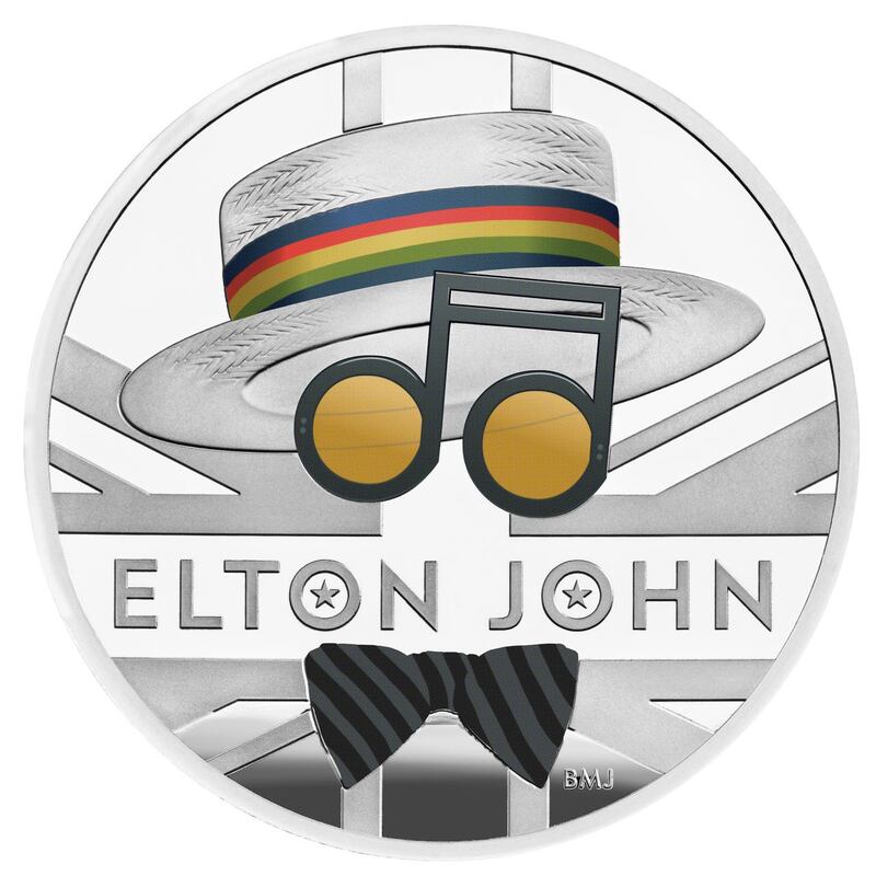 The Royal Mint's Elton John 2020 UK One Ounce Silver Proof Coin