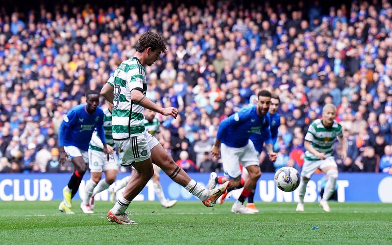 Matt O’Riley gave Celtic a 2-0 lead