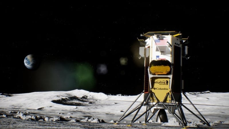 Intuitive Machines’ Nova-C Odysseus lander is ready to blast off on a week-long journey to the Moon on Valentine’s Day