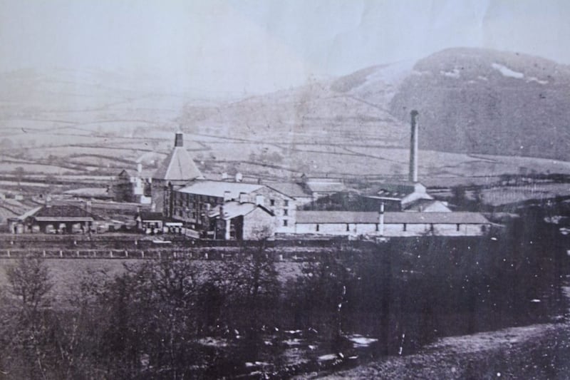 The disused distillery in Frongoch. Picture courtesy of Alwyn Jones. 