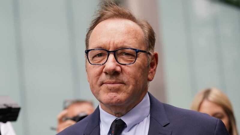 Kevin Spacey continued to give evidence on Friday (Yui Mok/PA)