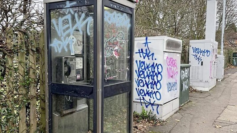 A long-time Stranmillis resident has said growing levels of graffiti have become an eyesore. 