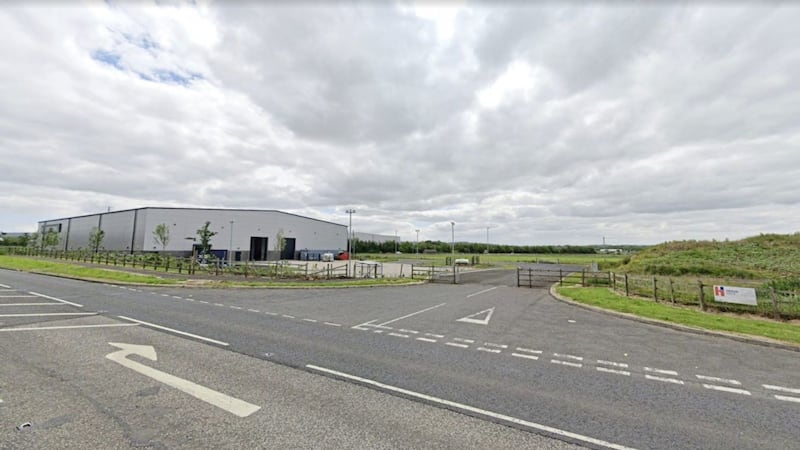 The site of Sysco Ireland's new storage and distribution facility at Nutts Corner.