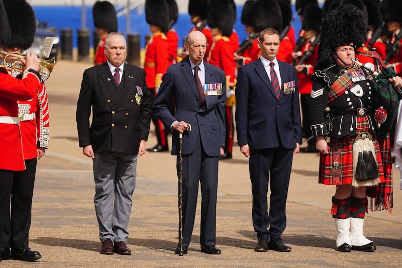 The Duke of Kent officially relinquished the title after the event concluded on Sunday