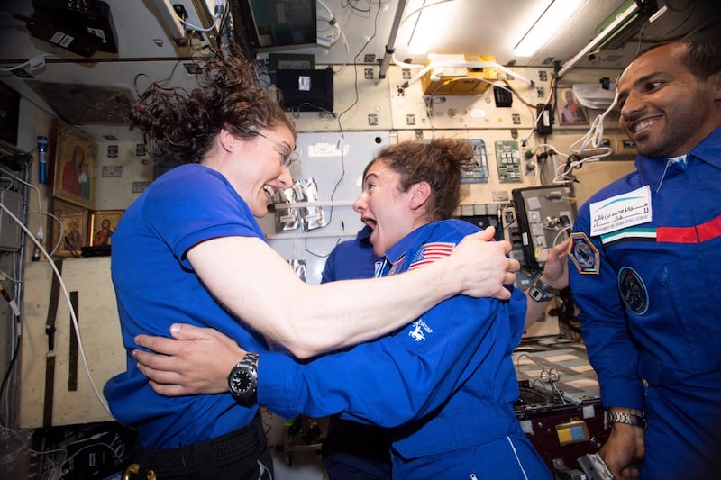 Space Station All Female Spacewalk