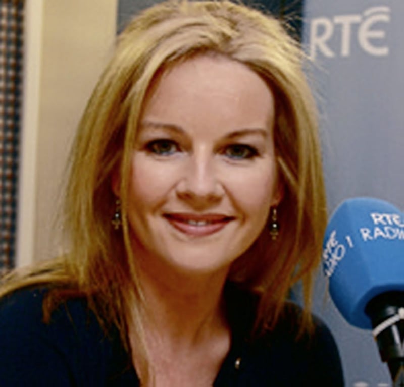 RT&Eacute; presenter Claire Byrne 