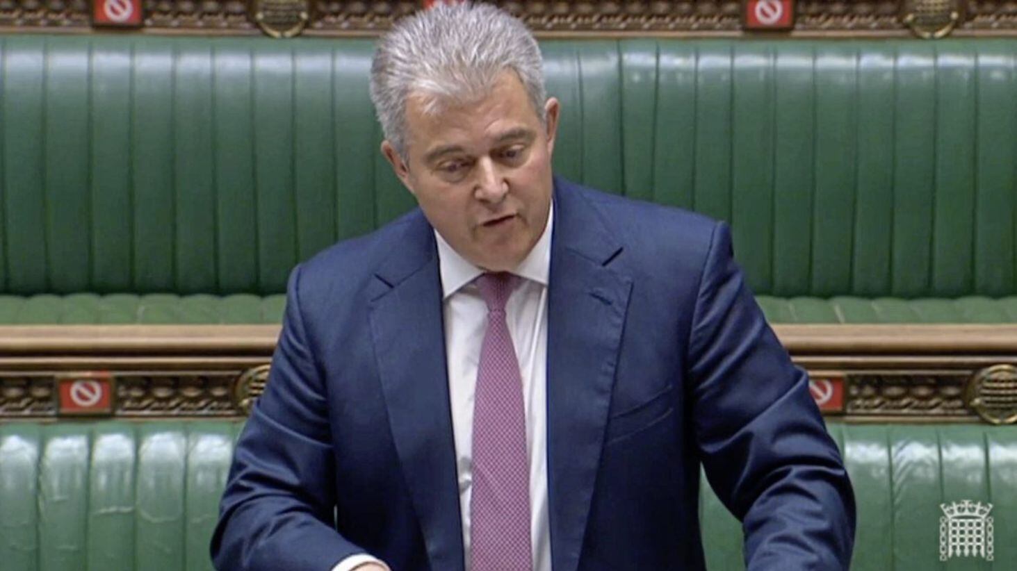 Secretary of State Brandon Lewis makes a statement to MPs in the House of Commons on addressing the legacy of the Troubles